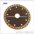 Алмазный режущий диск для дисков X для чистой и быстрой резки твердых материалов, чем стандартный турборежущий инструмент